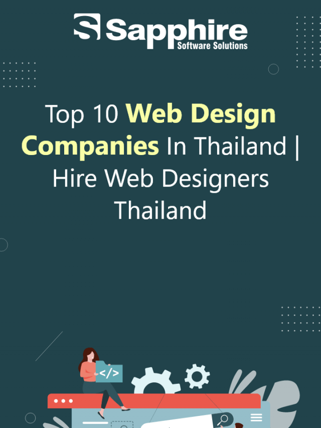 Top 10 Web Design Companies in Thailand | Hire Web Designers Thailand 2022