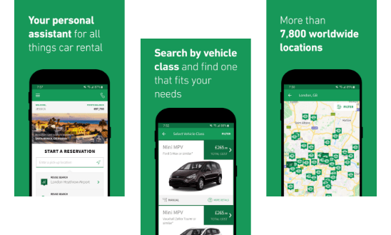 Car Rental Booking Apps
