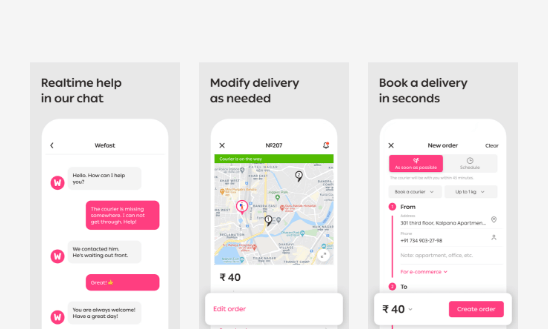 On Demand Courier Delivery Apps