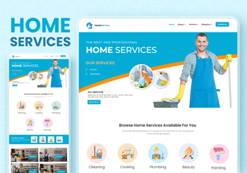 home service website development services
