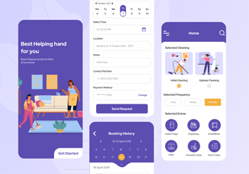 house cleaning app development